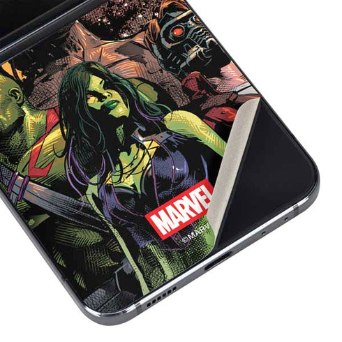 Marvel Guardians of the Galaxy Cosmic Unity Galaxy Z Flip5 5G Skin